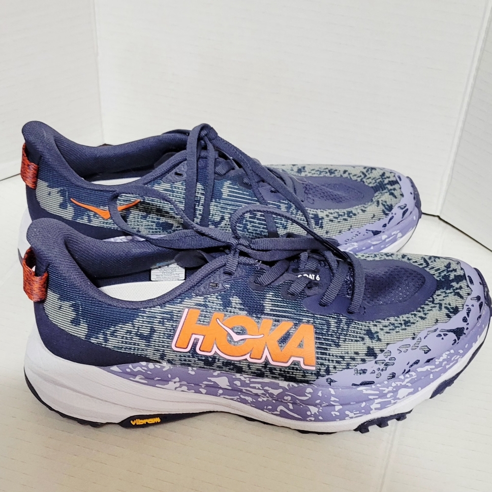 Hoka Womens Speedgoat 6 Trail Running Shoes 7.5